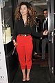 ella eyre looks her earrings over her face 05