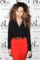 ella eyre looks her earrings over her face 07