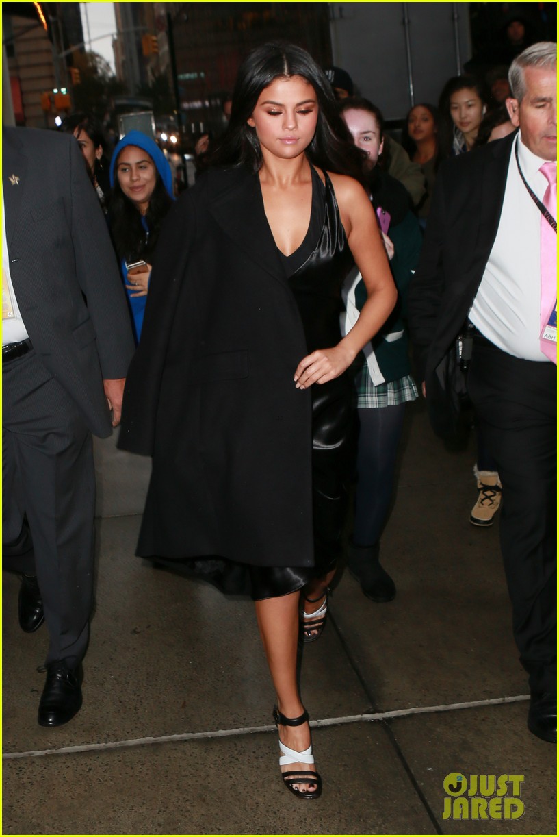 selena gomez the weeknd ellie goulding step out before vs fashion show 25
