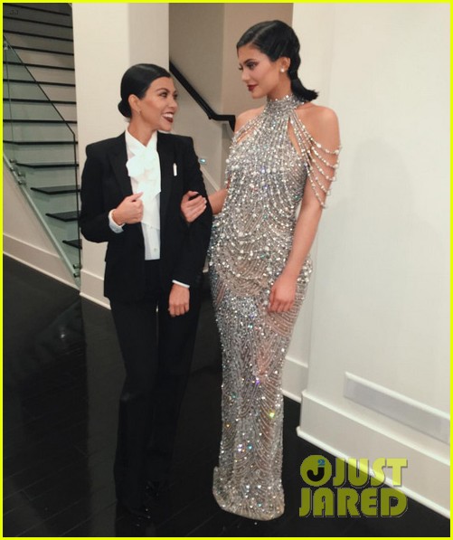 kylie jenner rocks two looks for kris gatsby birthday party 01