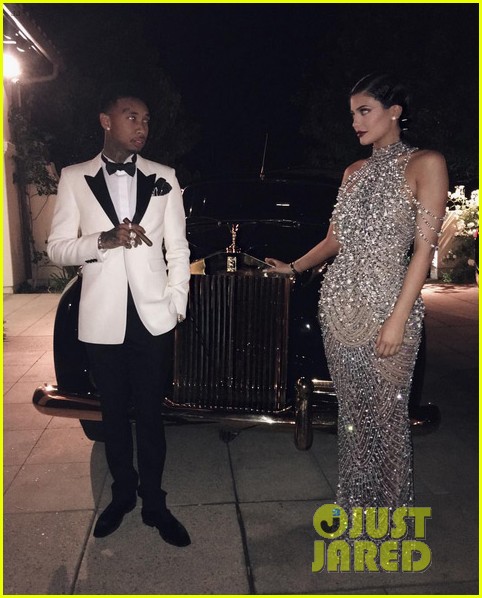 kylie jenner rocks two looks for kris gatsby birthday party 03