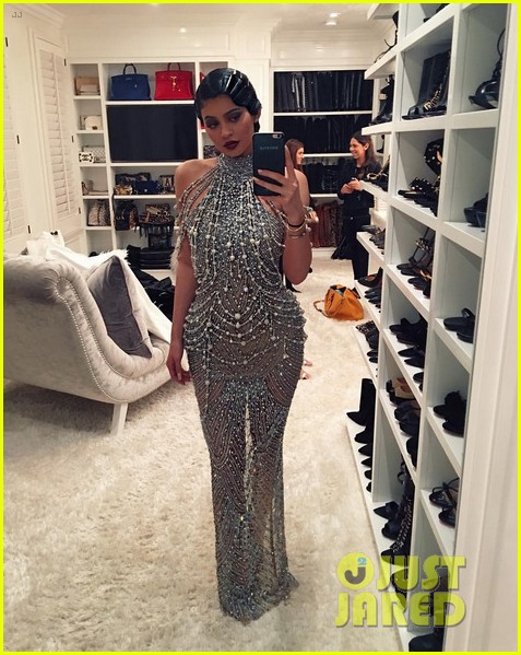 kylie jenner rocks two looks for kris gatsby birthday party 05