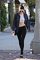 kendall jenner bares midriff in two outfits during one day 05