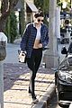 kendall jenner bares midriff in two outfits during one day 15