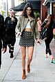 kendall jenner bares midriff in two outfits during one day 31