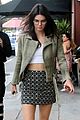kendall jenner bares midriff in two outfits during one day 32