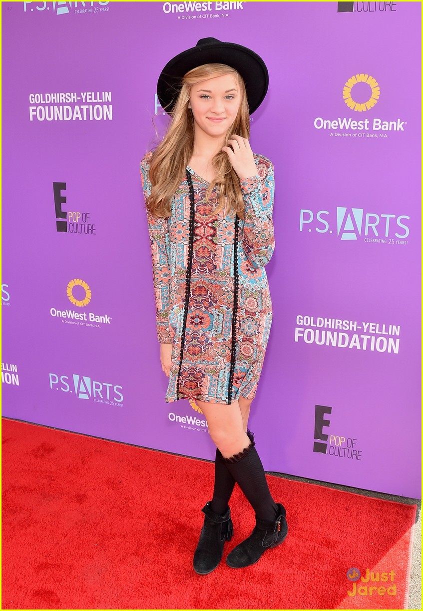 jack griffo ryan newman lizzy greene more ps arts event 01