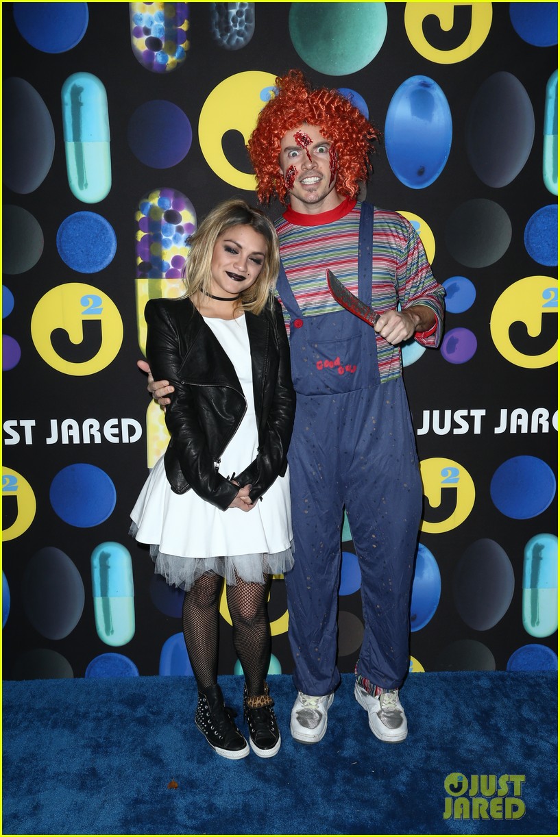 mark salling dresses as jared eng at the jj halloween party 01