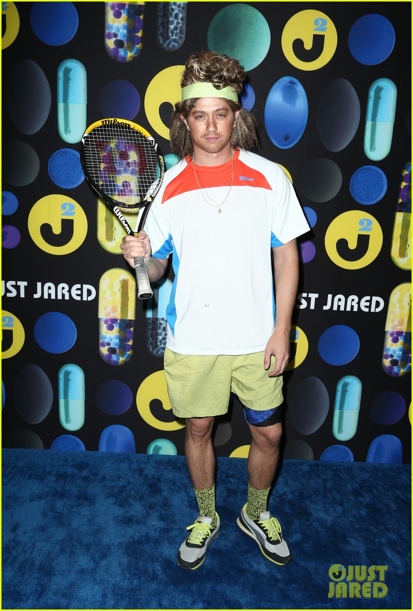 mark salling dresses as jared eng at the jj halloween party 10