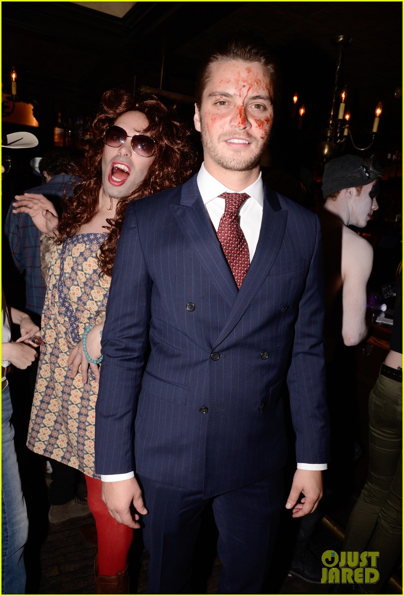 mark salling dresses as jared eng at the jj halloween party 35