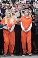scream queens arrest orange suits lea michele eye patch 12