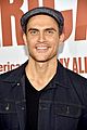 finn wittrock gets support from ahs co stars at my all american premiere 08