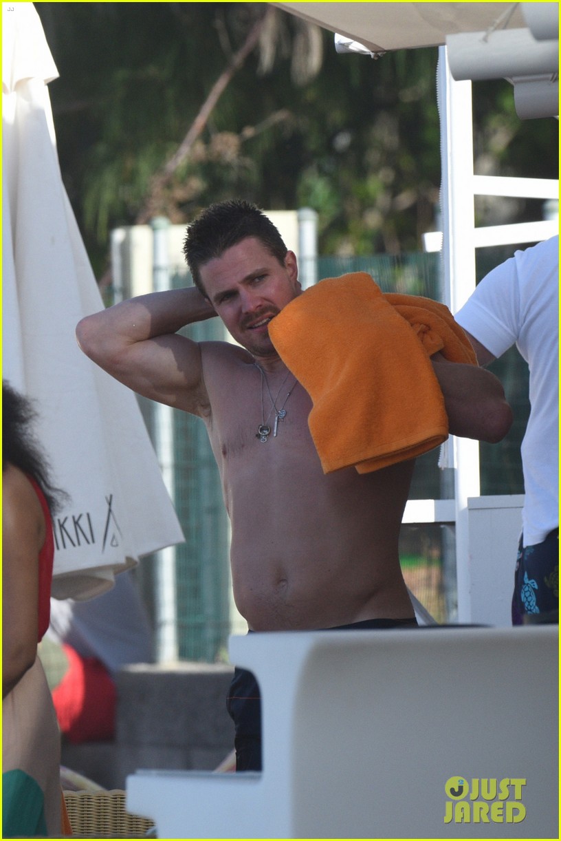 stephen amell shows off hot bod while shirtless in st barts 04