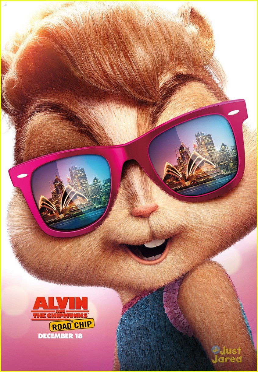 chipettes posters alvin movie road chip 01