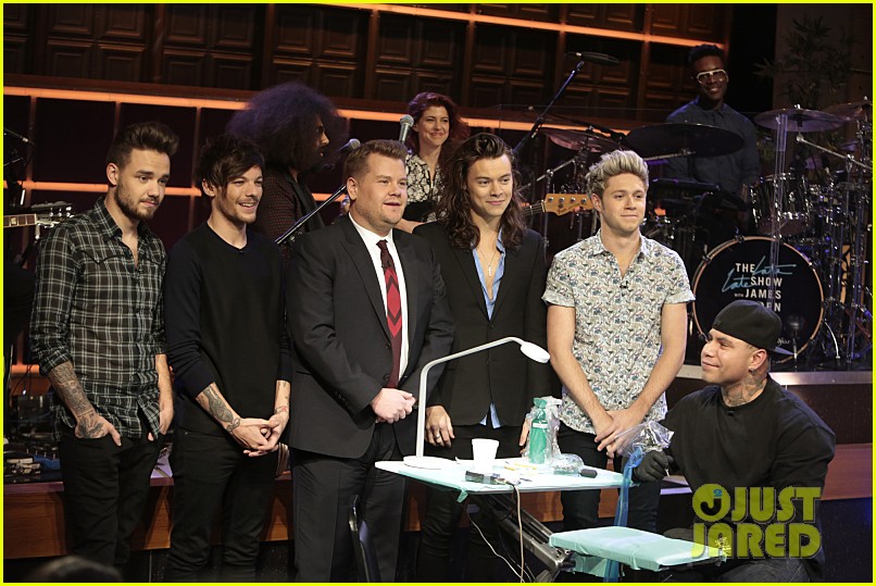 one direction plays tattoo roulette with james corden 06