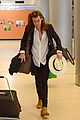 harry styles arrives miami mom anne 27
