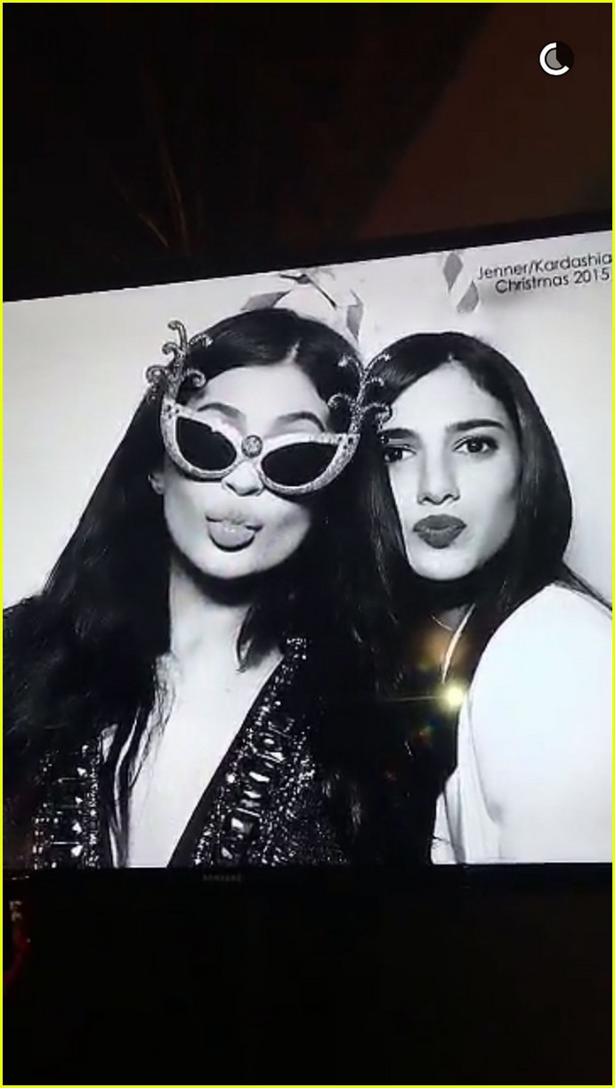 kylie jenner at 2015 kris christmas party 08