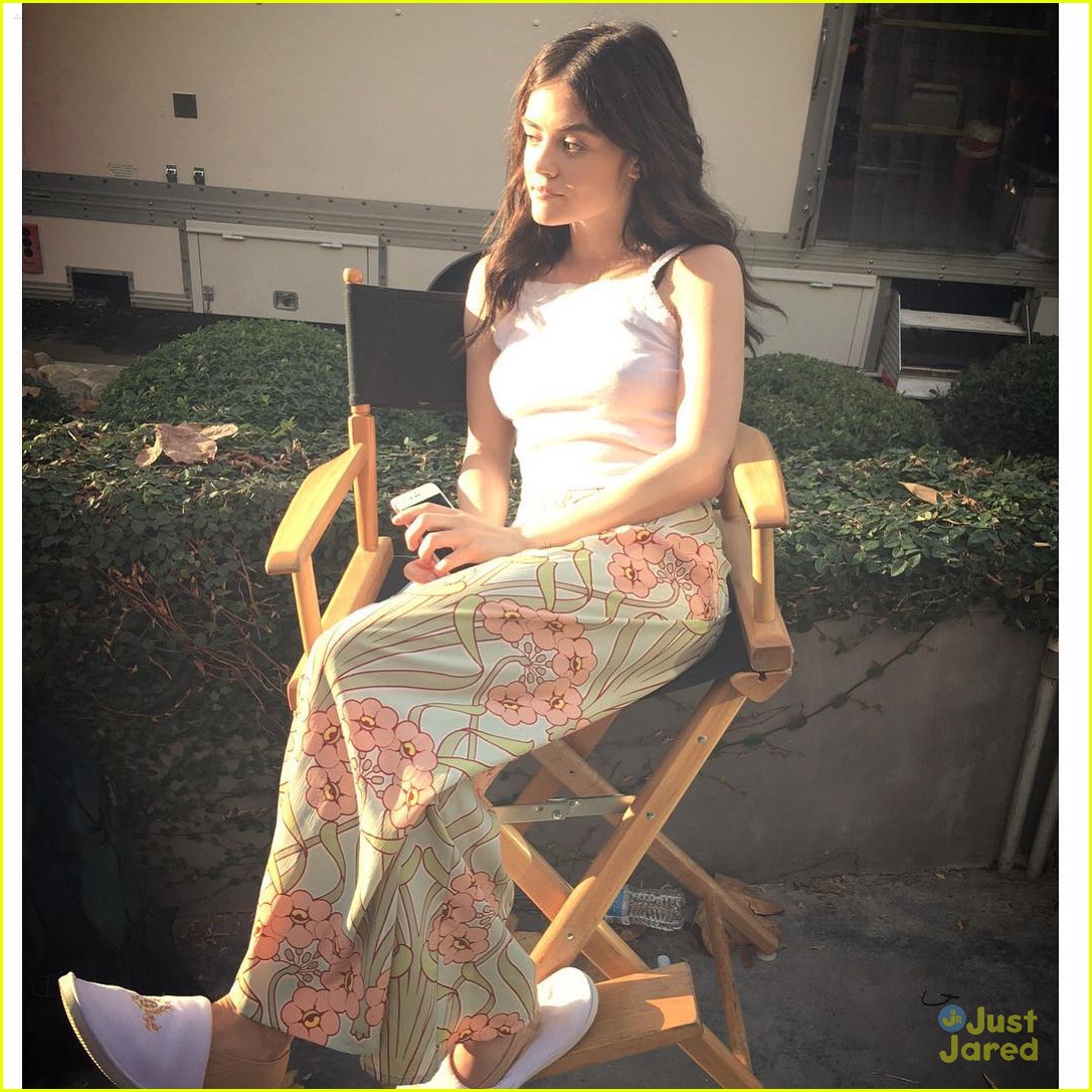 lucy hale goes prom dude movie instagrams 04
