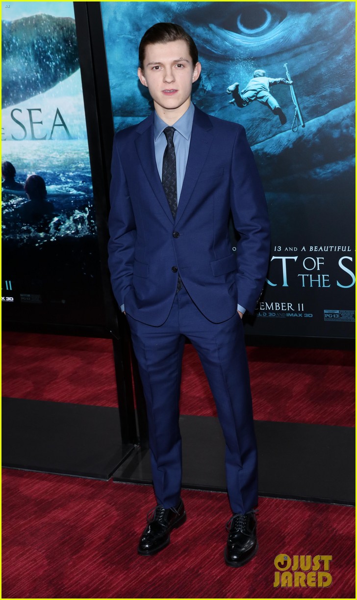 tom holland heart of sea premiere nyc 10