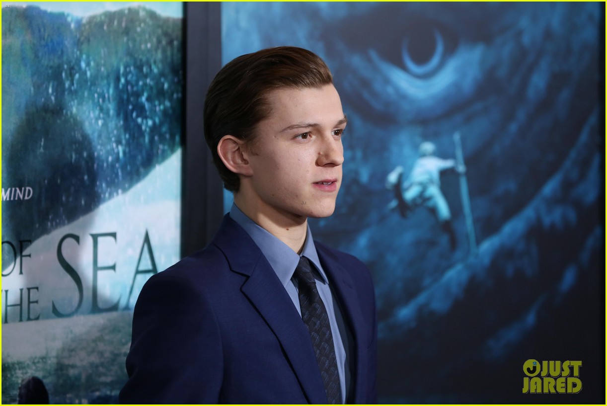 tom holland heart of sea premiere nyc 14