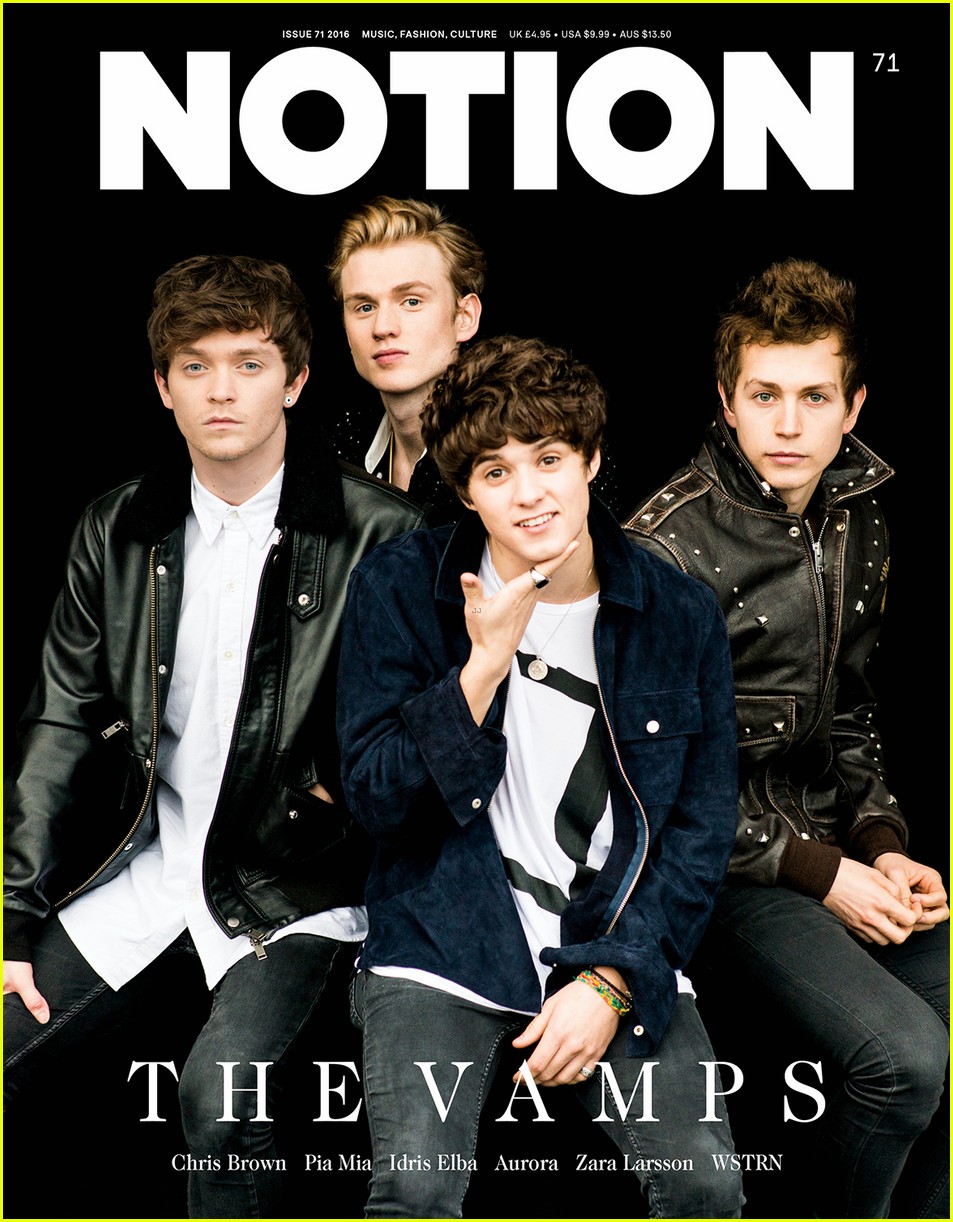 the vamps 2015 notion magazine cover 01