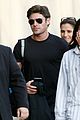 zac efron goes shirtless for jimmy kimmel live 08
