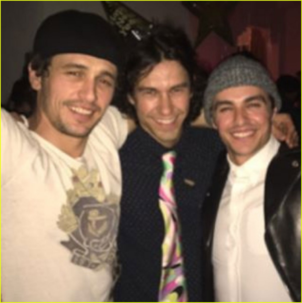 james franco rings in new year ross butler dave 01
