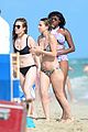 jess glynne wears black bikini on the beach 16