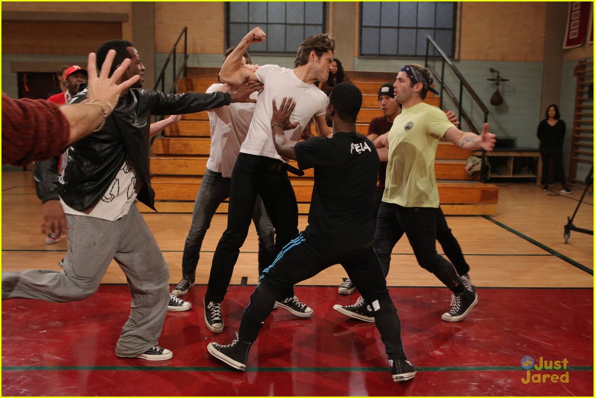 grease live rehearsal pics new batch before premiere 44