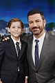 jacob tremblay knows hes delicious kimmel after globes 01