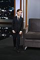 jacob tremblay knows hes delicious kimmel after globes 07
