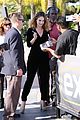 lily james and bella heathcote share an interesting snack 05