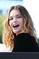 lily james and bella heathcote share an interesting snack 10
