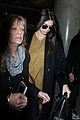 kendall jenner lax arrival no fashion younger 12