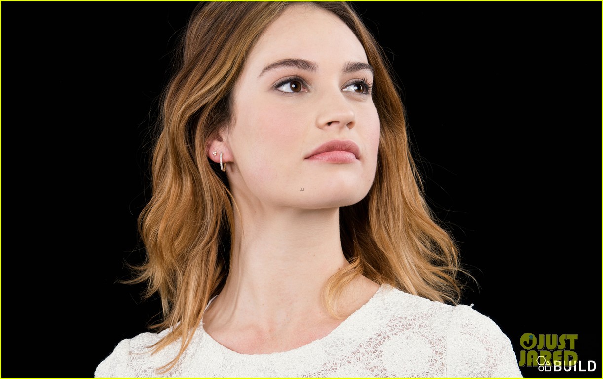 lily james aol build imdb asks events nyc 37