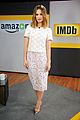 lily james aol build imdb asks events nyc 08