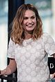 lily james aol build imdb asks events nyc 38