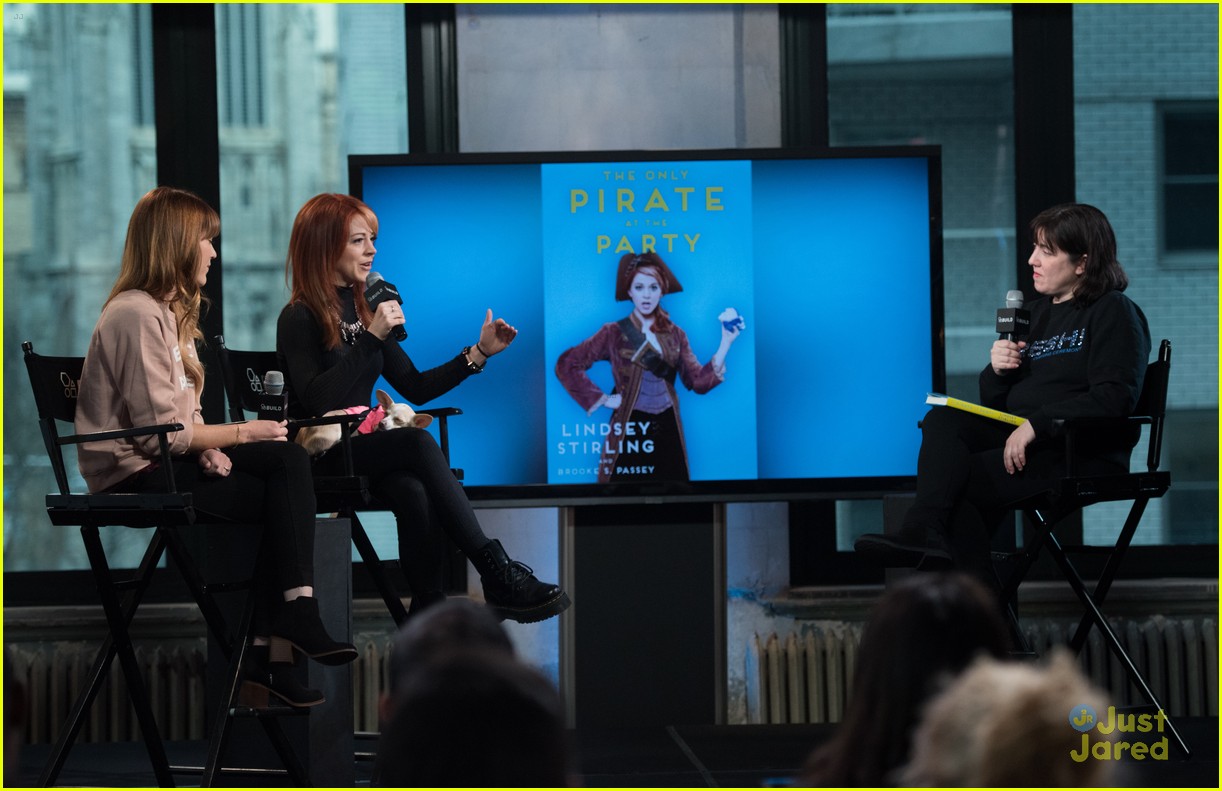 lindsey stirling reflects agt new book aol build 09