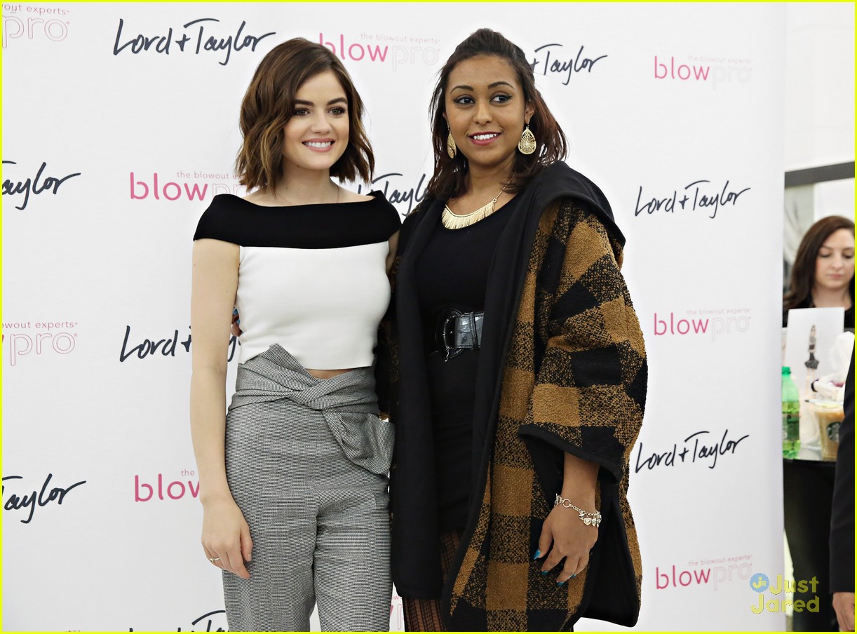lucy hale meets fans blowpro lord taylor event 07