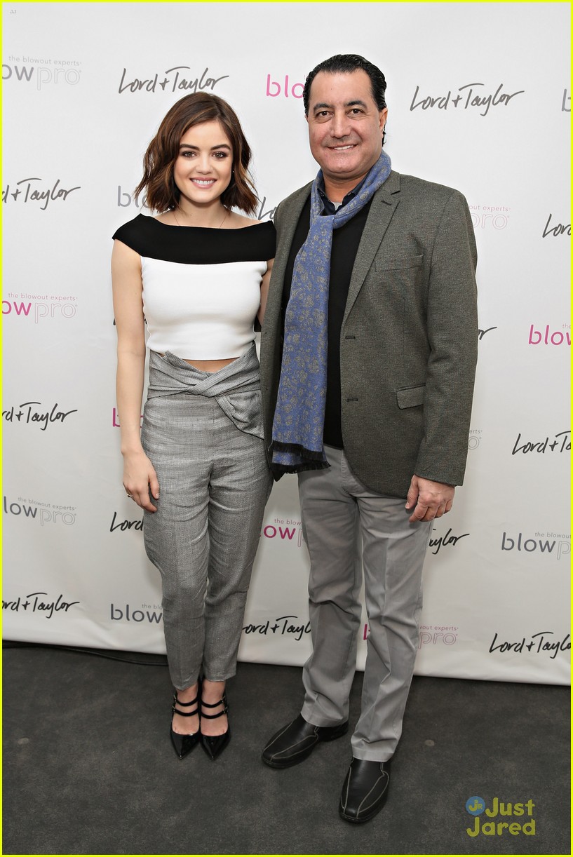 lucy hale meets fans blowpro lord taylor event 12