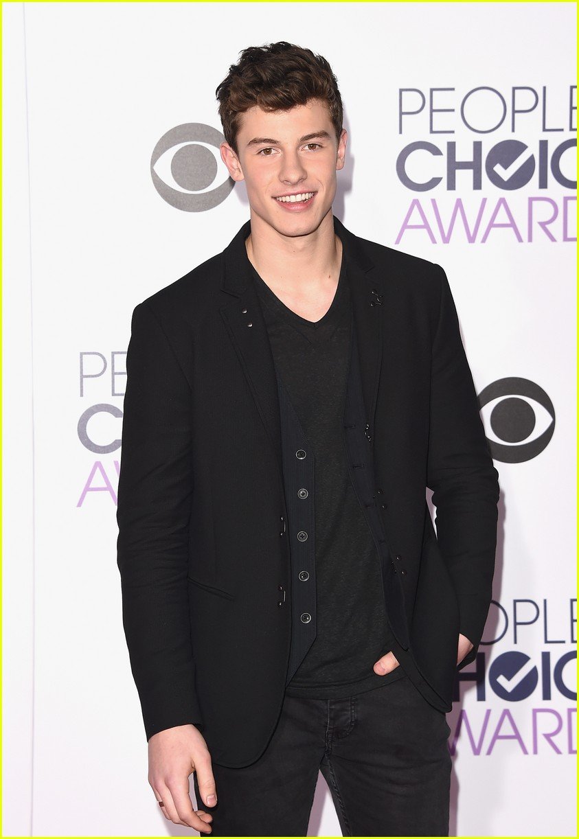shawn mendes 2016 pca arrival 01