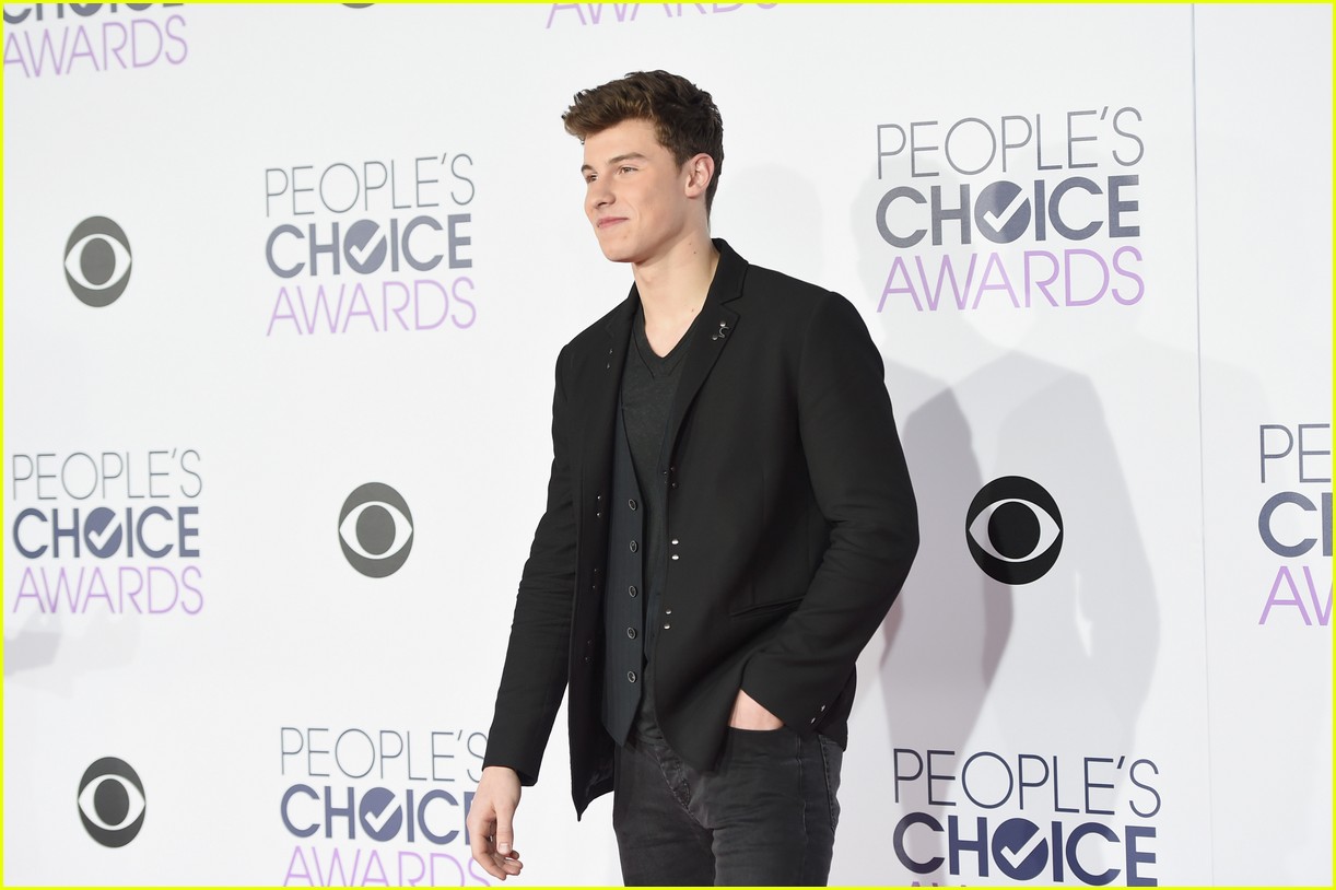 shawn mendes 2016 pca arrival 05