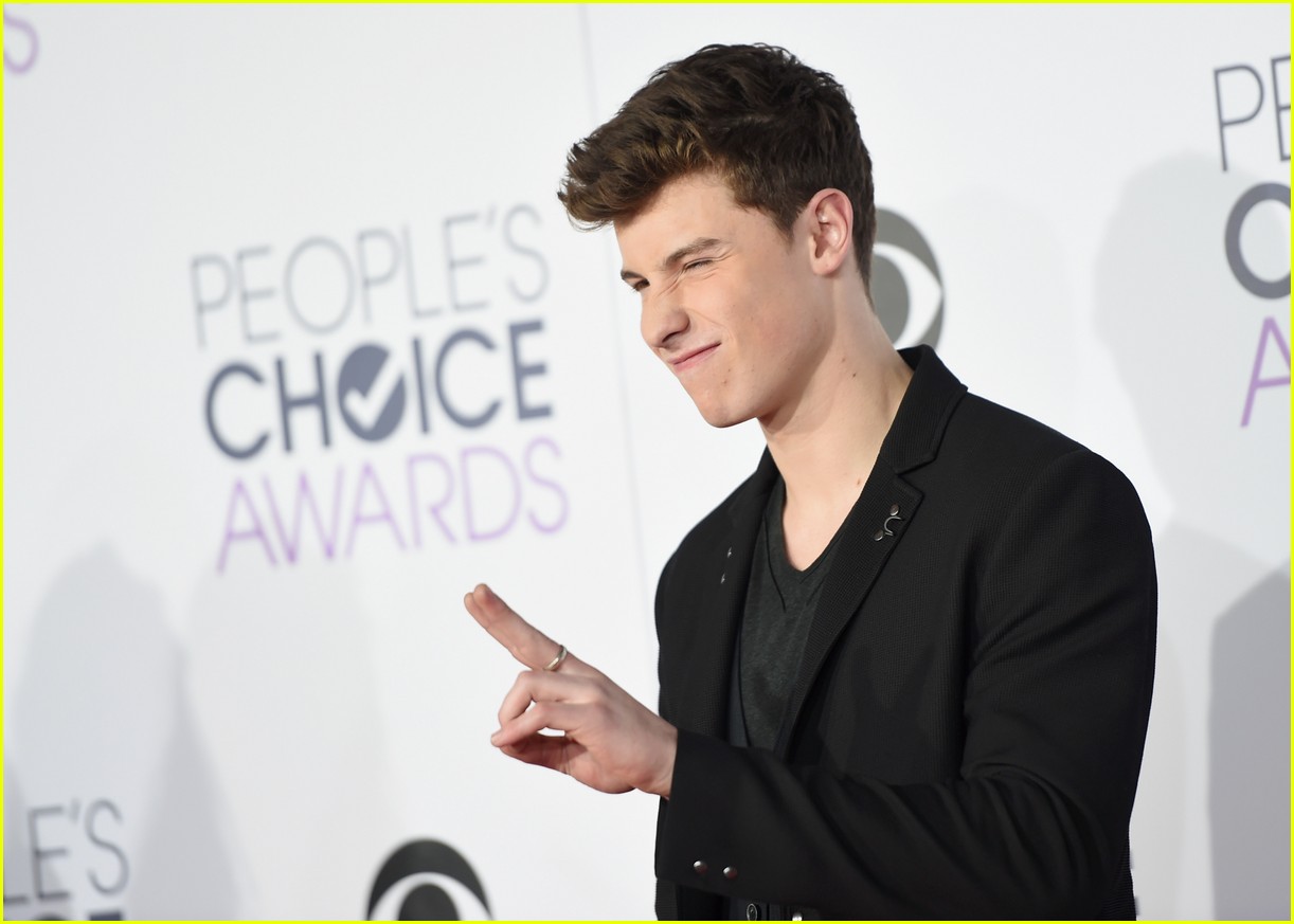 shawn mendes 2016 pca arrival 08