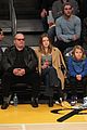 lea michele and matthew paetz go to lakers game 12