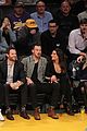lea michele and matthew paetz go to lakers game 17