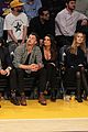 lea michele and matthew paetz go to lakers game 22