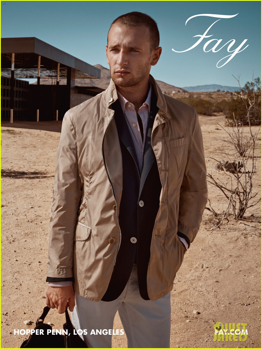 dylan hopper penn star in first fashion campaign together 02