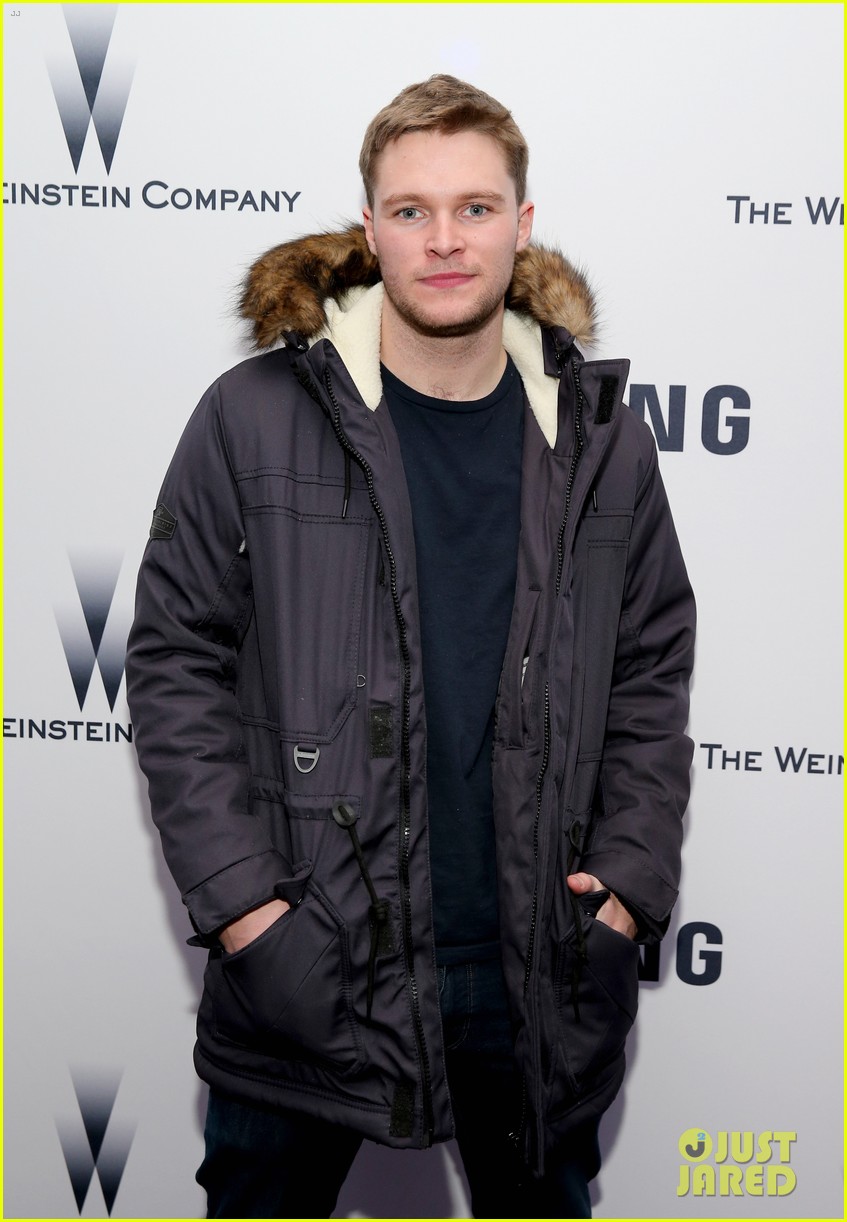 jack reynor gets support from free fire co star armie hammer at sundance 2016 06