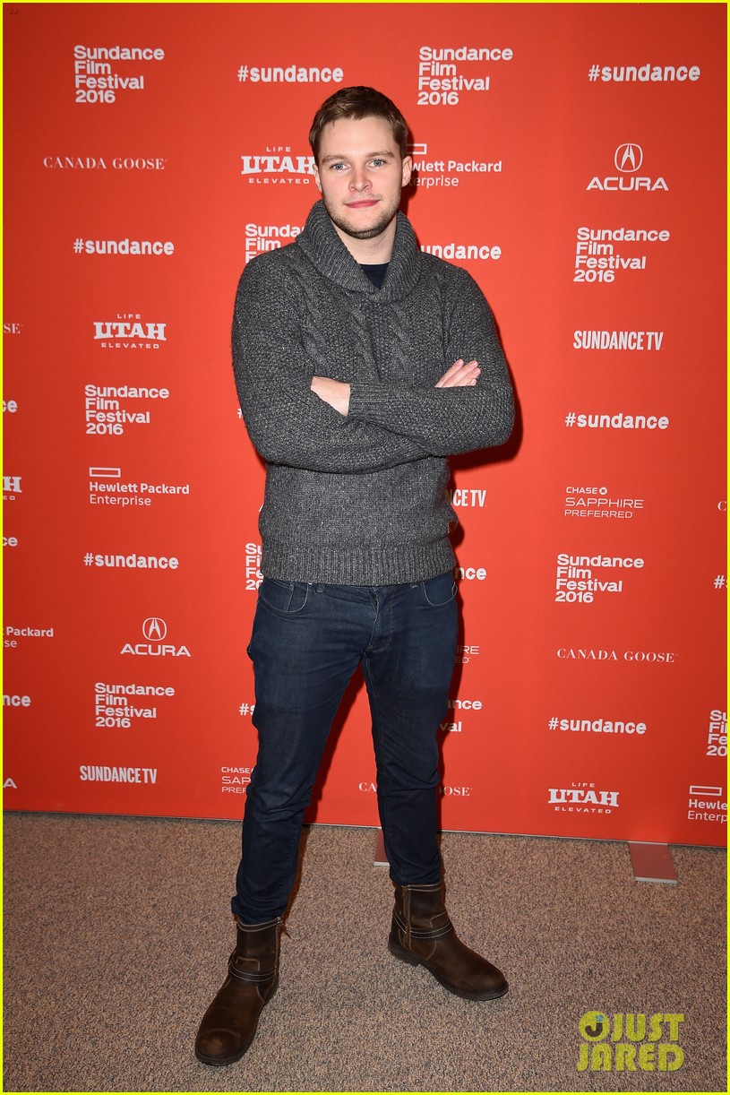 jack reynor gets support from free fire co star armie hammer at sundance 2016 09