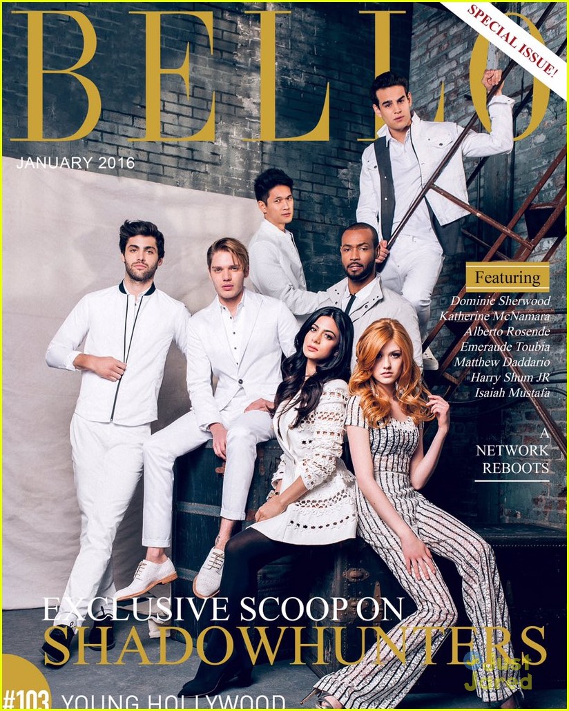 shadowhunters cast bello mag special issue 02